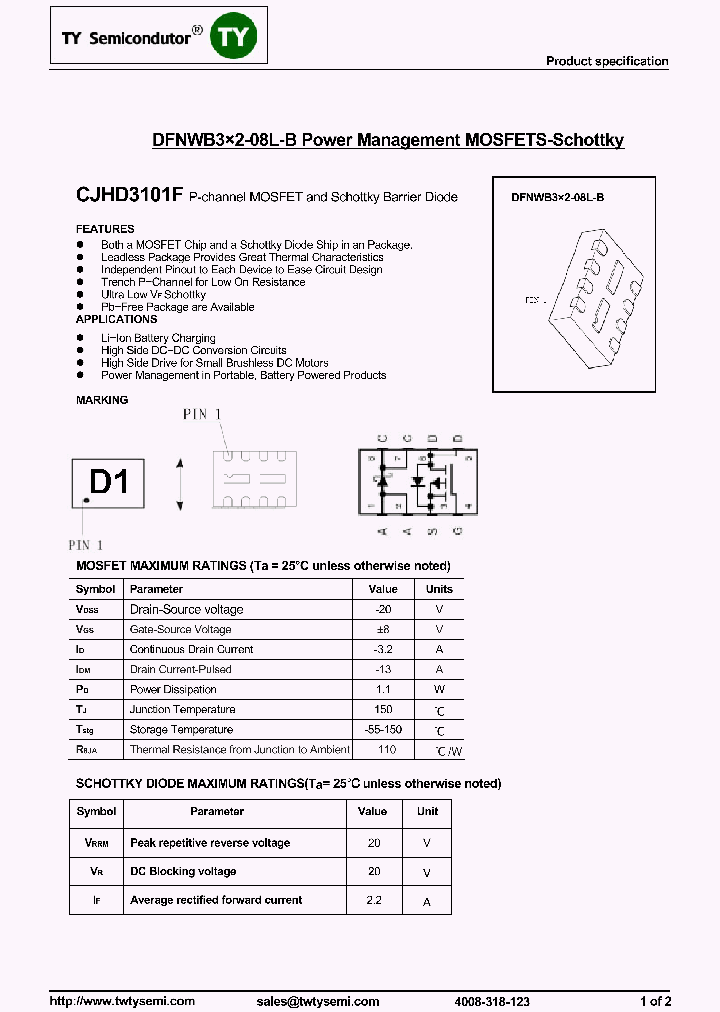 CJHD3101F_8254617.PDF Datasheet