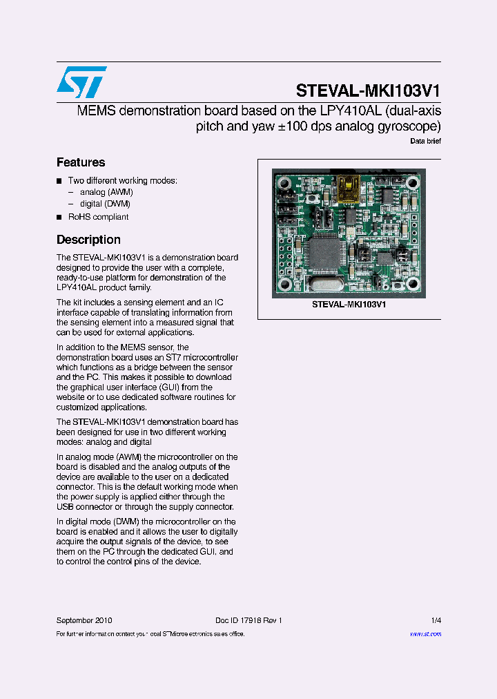 STEVAL-MKI103V1_8255509.PDF Datasheet