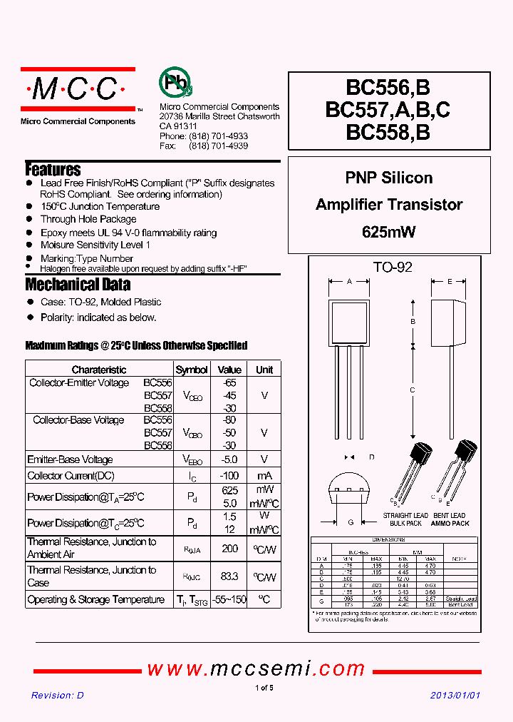 BC557C-AP_8256552.PDF Datasheet