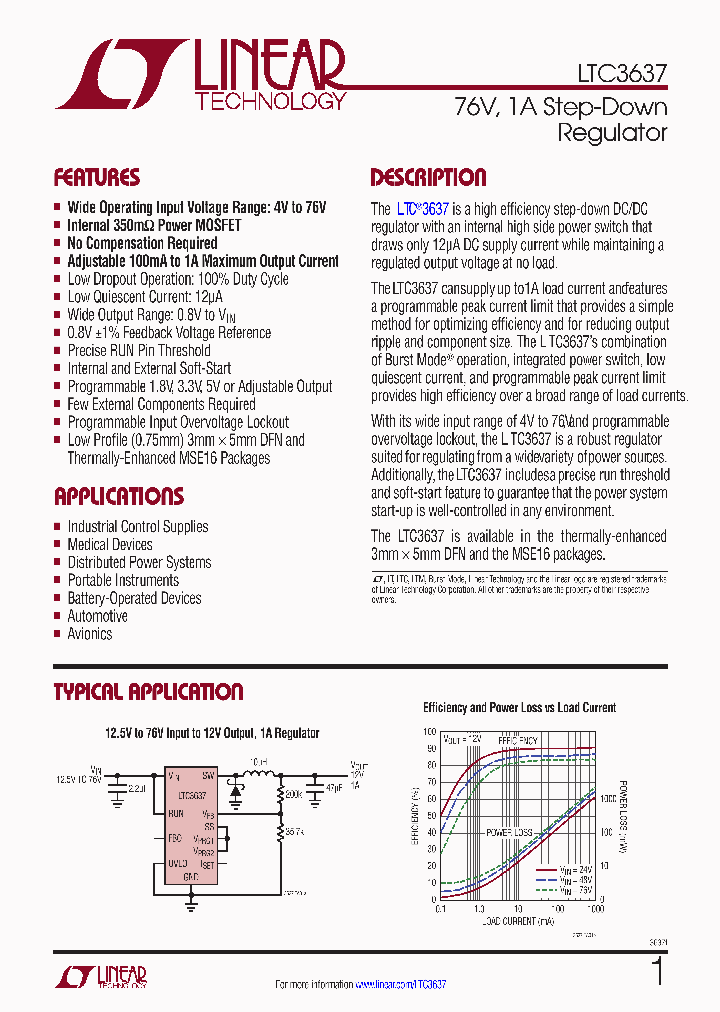 LTC3637_7858663.PDF Datasheet