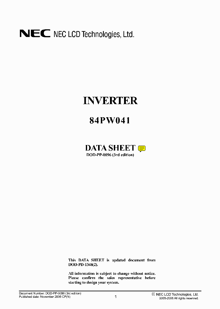 84PW041_7857872.PDF Datasheet