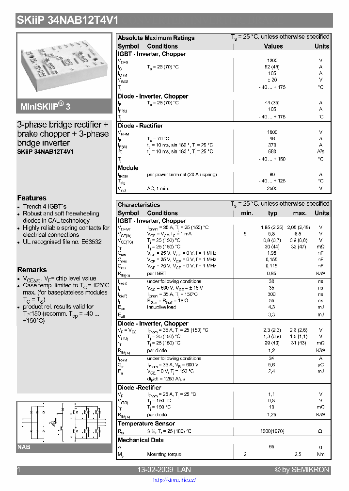 SKIIP34NAB12T4V1_7862152.PDF Datasheet