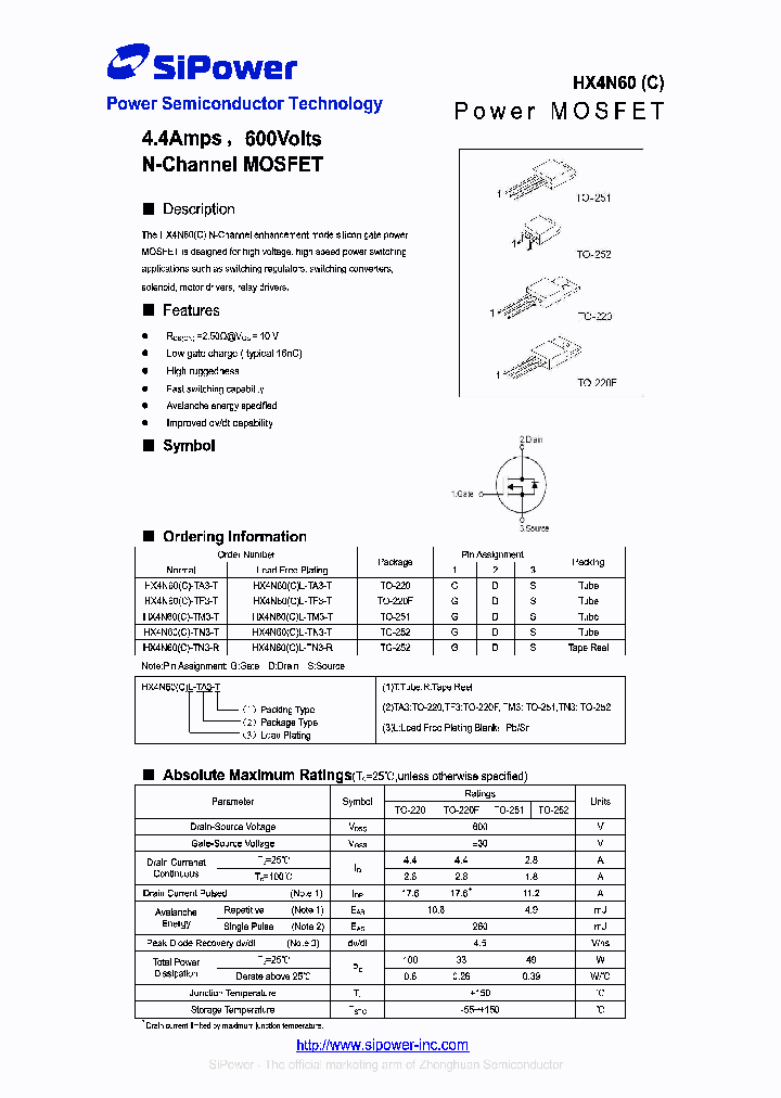 HX4N60_7865562.PDF Datasheet