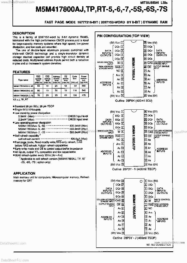 M5M417800RT_7870653.PDF Datasheet