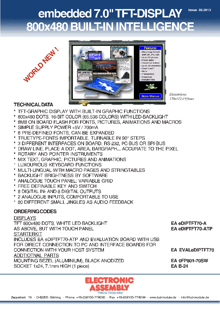 EAEVALEDIPTFT70_8263174.PDF Datasheet