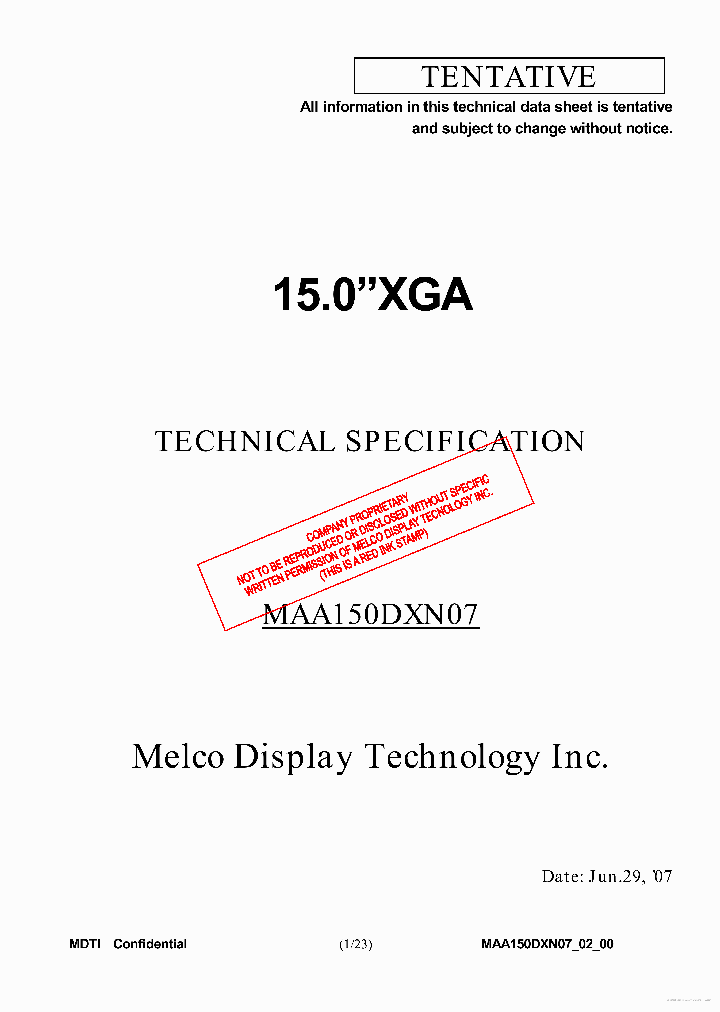 MAA150XN07_7879659.PDF Datasheet