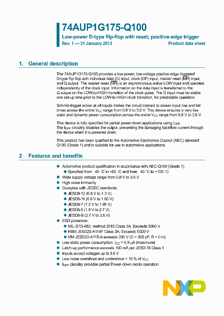 74AUP1G175GW-Q100_8282031.PDF Datasheet