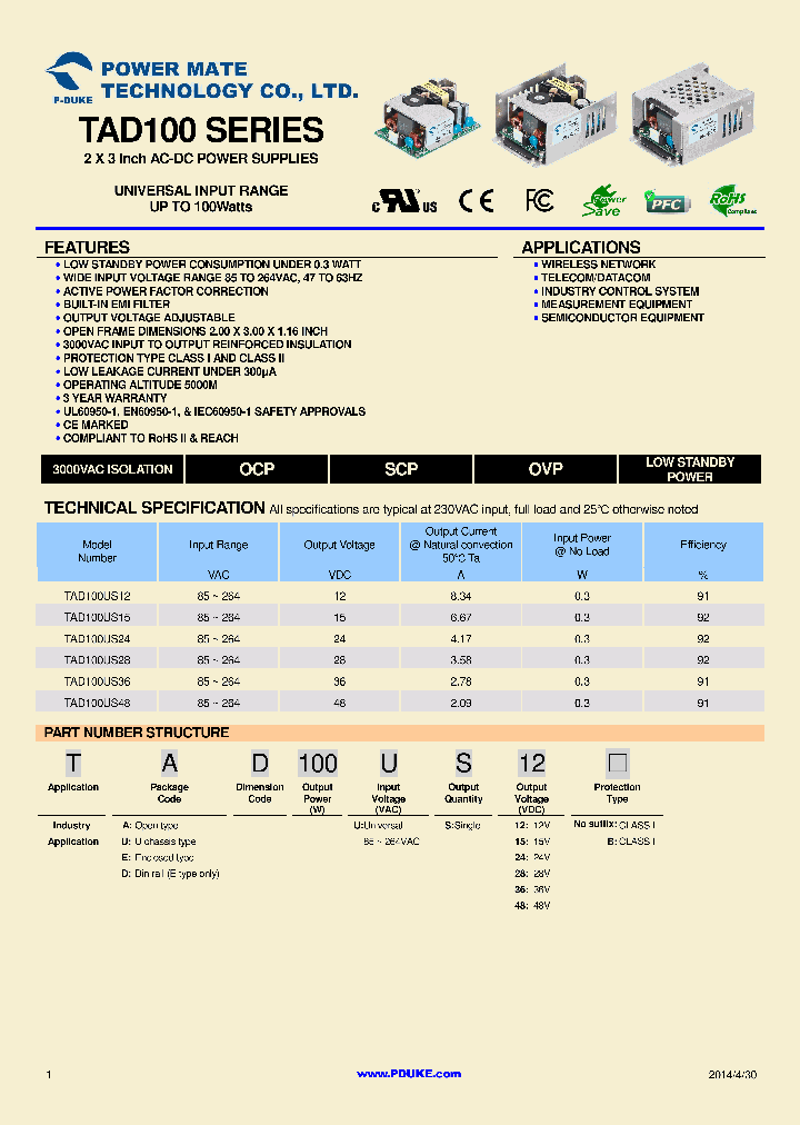 TAD100US28_7882950.PDF Datasheet