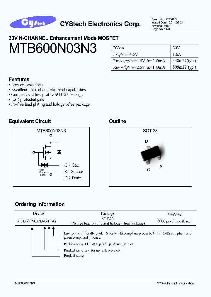 MTB600N03N3_8283807.PDF Datasheet