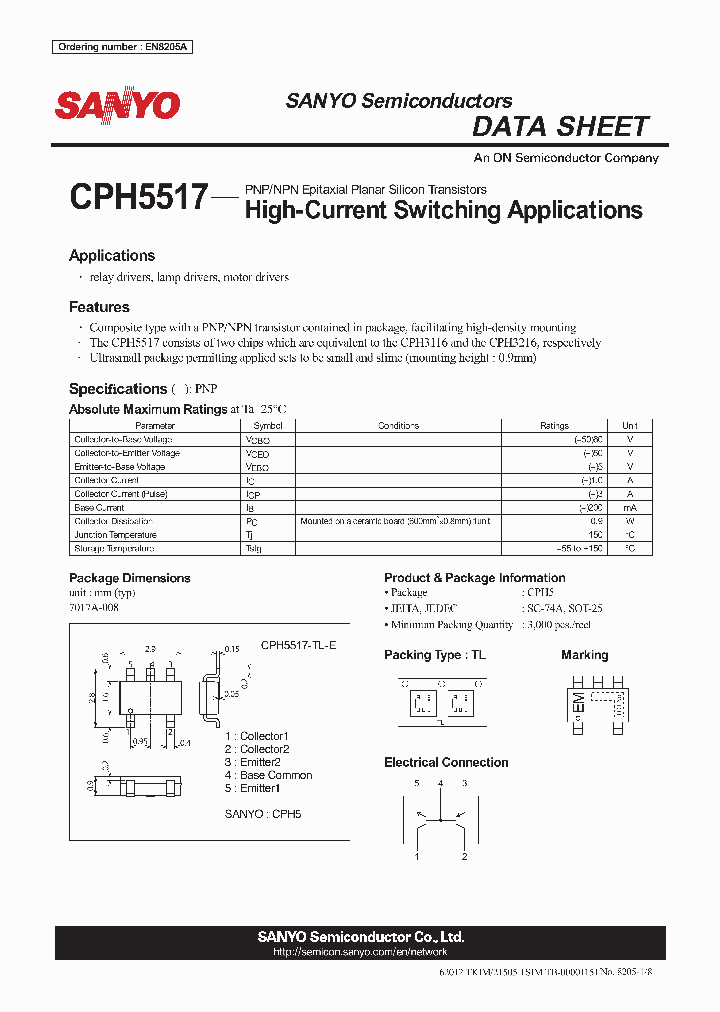 CPH5517_8283788.PDF Datasheet