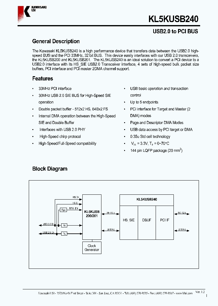 KL5KUSB240_8284361.PDF Datasheet