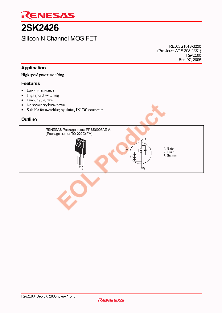 2SK2426_8286421.PDF Datasheet