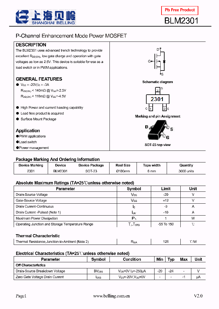 BLM2301_8287041.PDF Datasheet