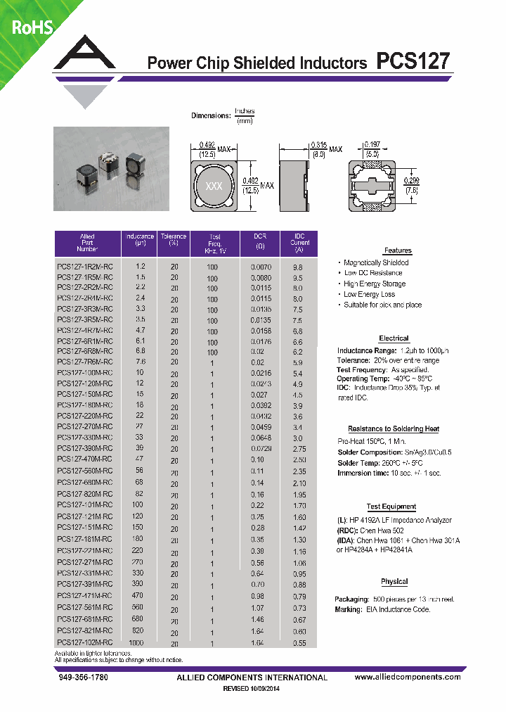 PCS127-100M-RC_8288223.PDF Datasheet