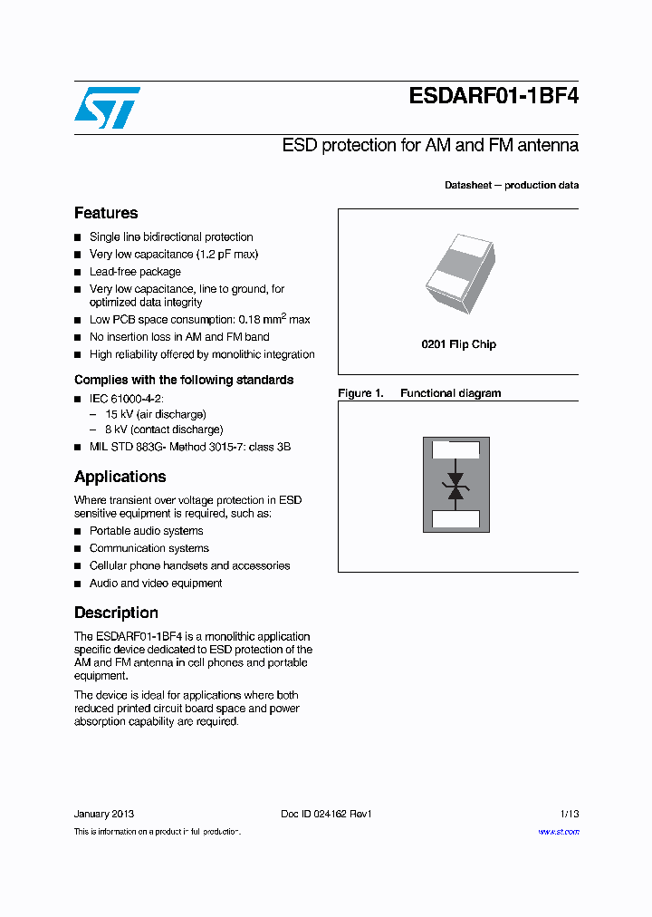 ESDARF01-1BF4_8289160.PDF Datasheet