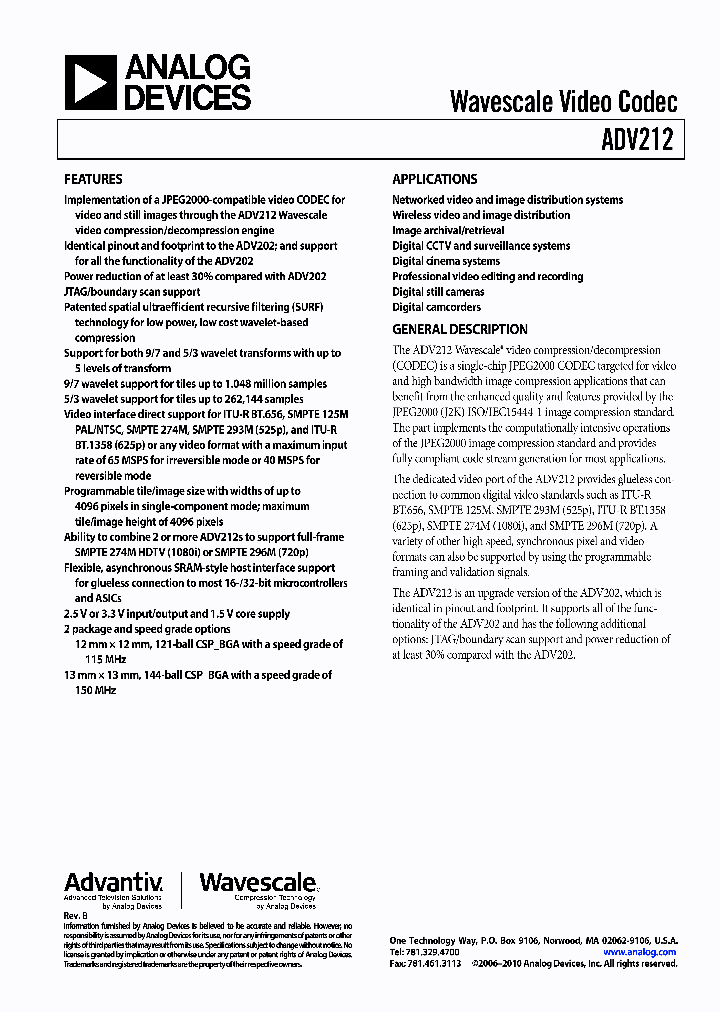 adv212-8290625-pdf-datasheet-download-ic-on-line