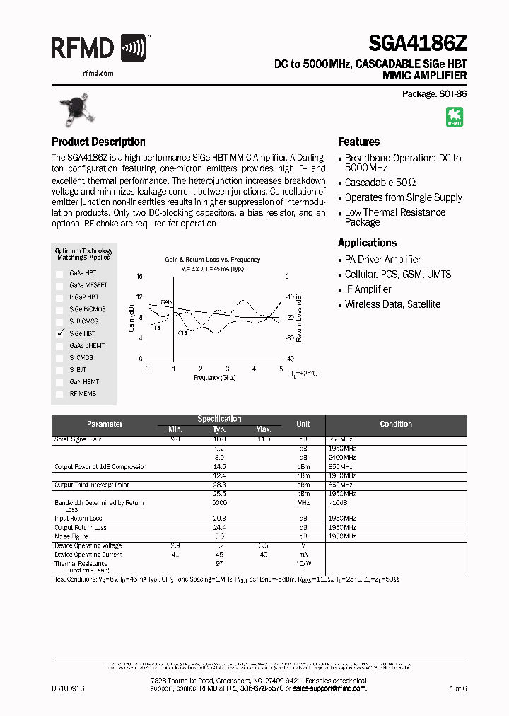 SGA4186ZPCK1_8292953.PDF Datasheet