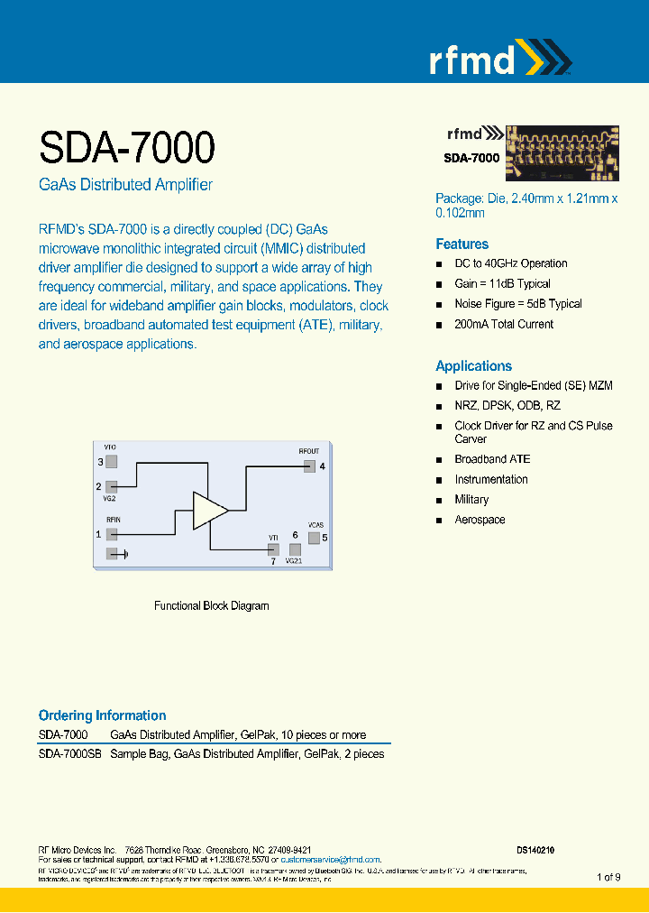 SDA-7000_8293177.PDF Datasheet