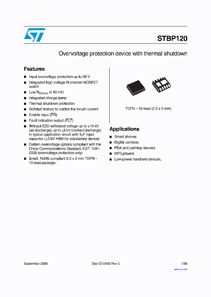 STBP120BVDK6F_8296039.PDF Datasheet