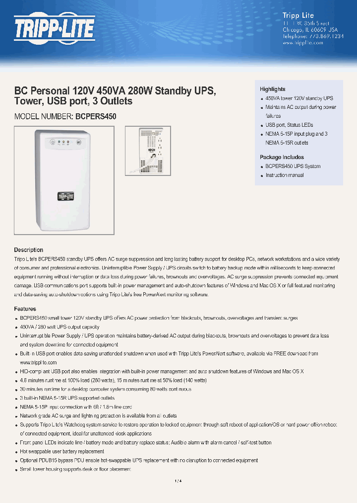 BCPERS450-15_8299240.PDF Datasheet