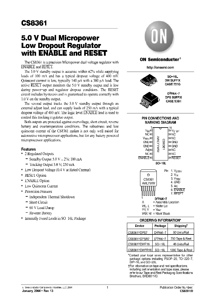 CS8361YDPSR7_8300445.PDF Datasheet