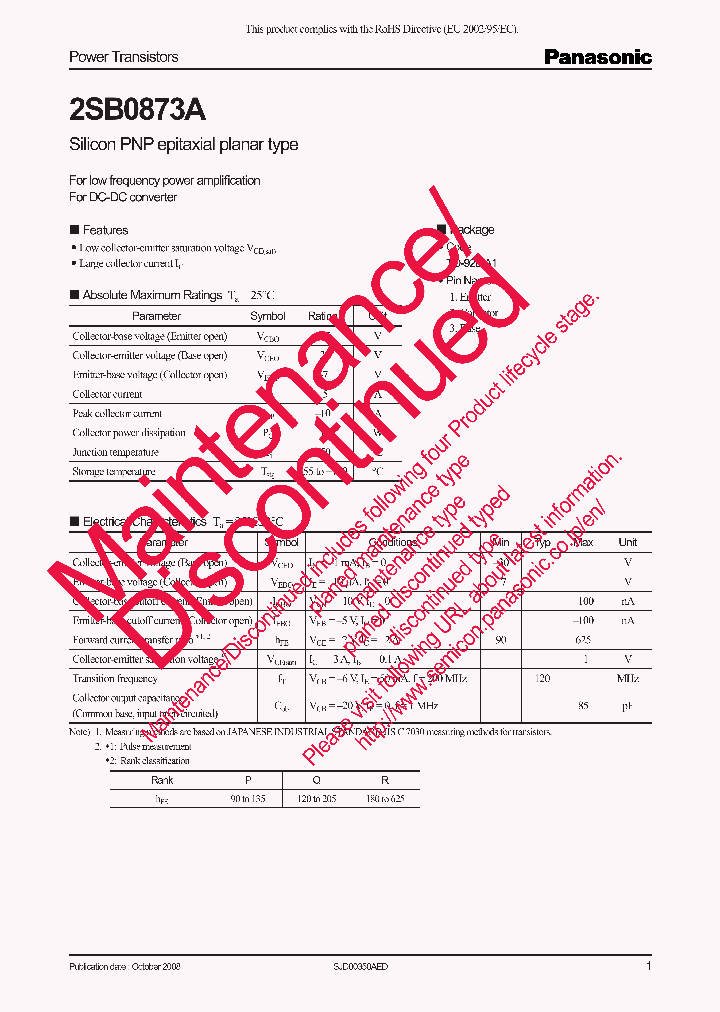 2SB0873A_8300823.PDF Datasheet