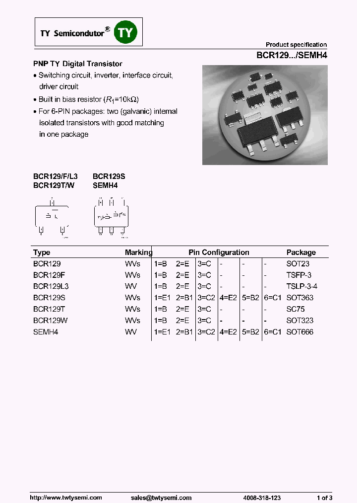 BCR129F_8303592.PDF Datasheet