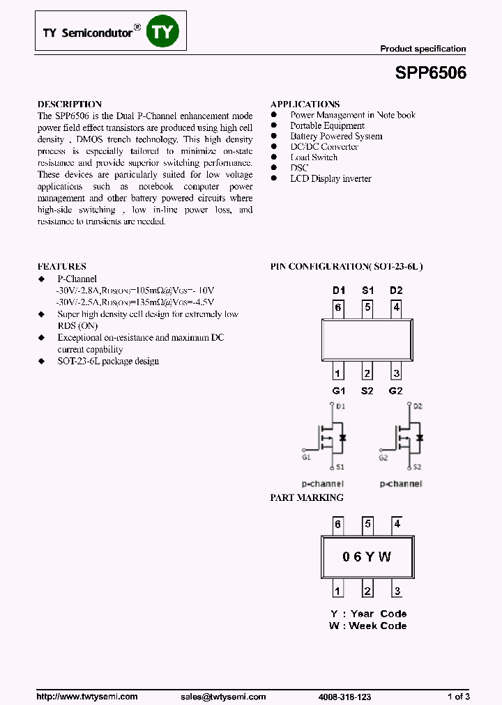 SPP6506_8303772.PDF Datasheet