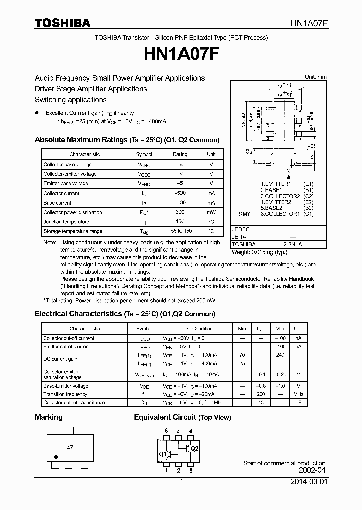 HN1A07F_8303792.PDF Datasheet