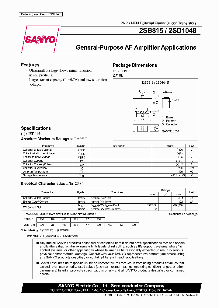 2SB815_8303797.PDF Datasheet