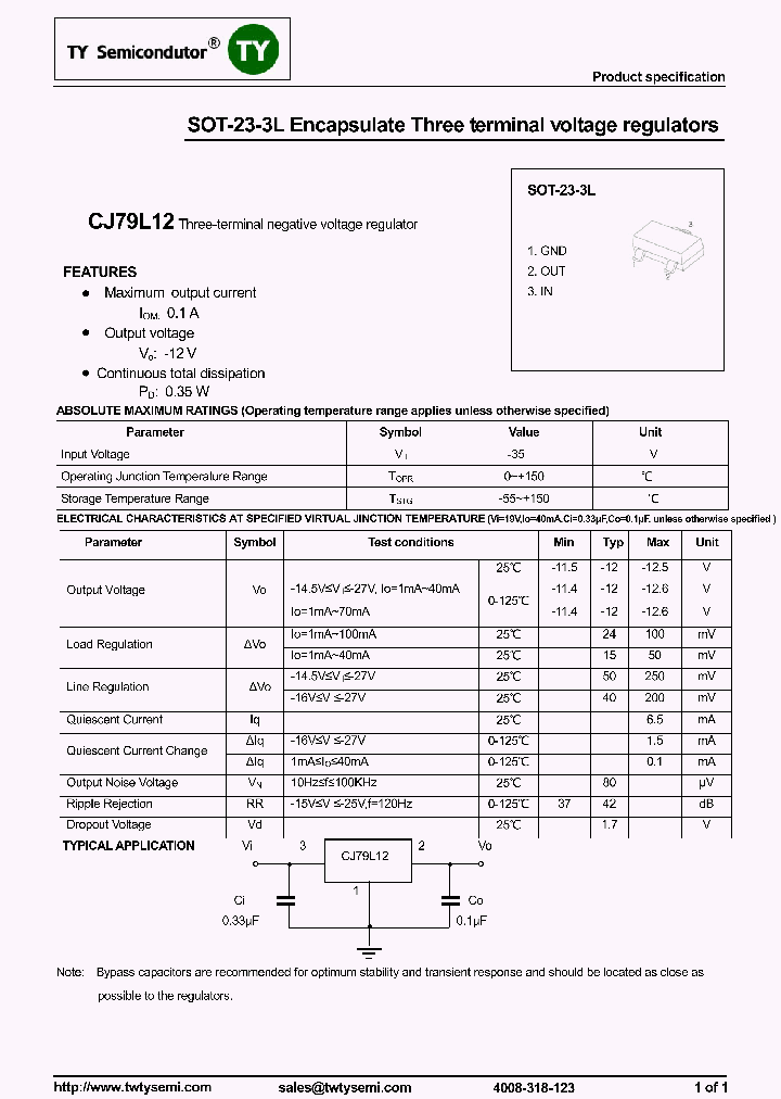 CJ79L12-SOT23-3L_8303896.PDF Datasheet