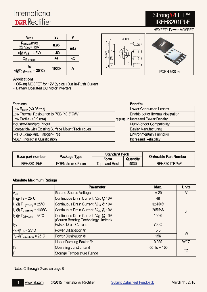 IRFH8201PBF_8304155.PDF Datasheet