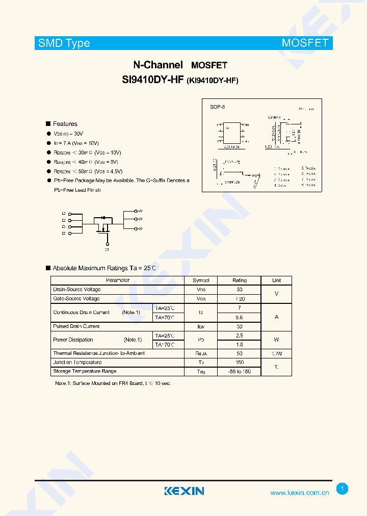 SI9410DY-HF_8304187.PDF Datasheet