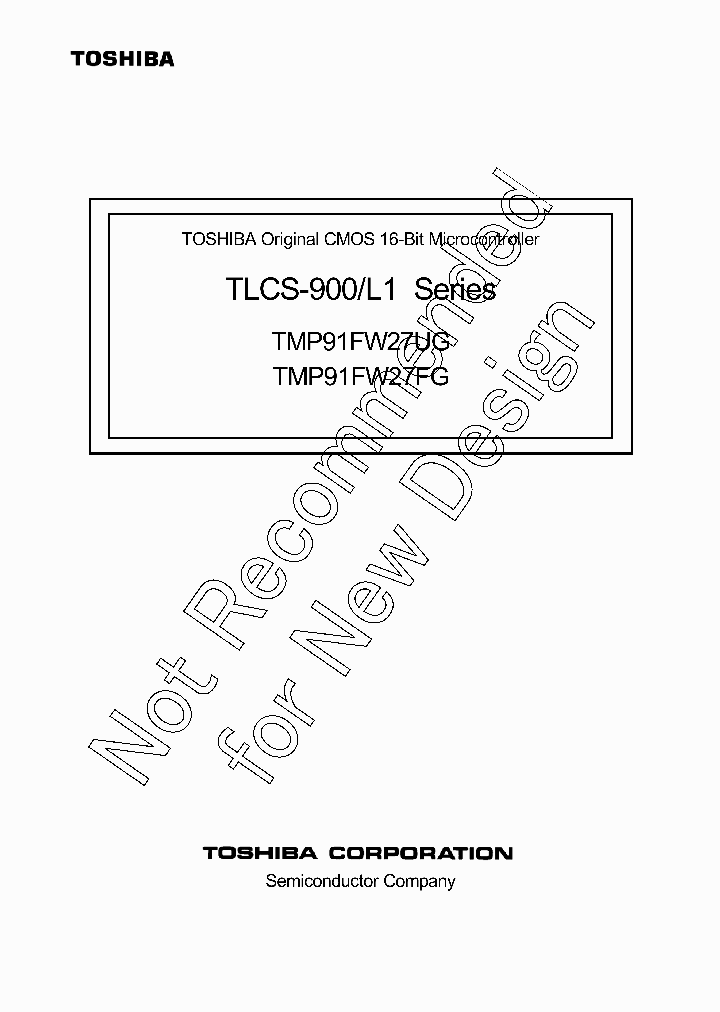 TMP91FW27FG_8305147.PDF Datasheet