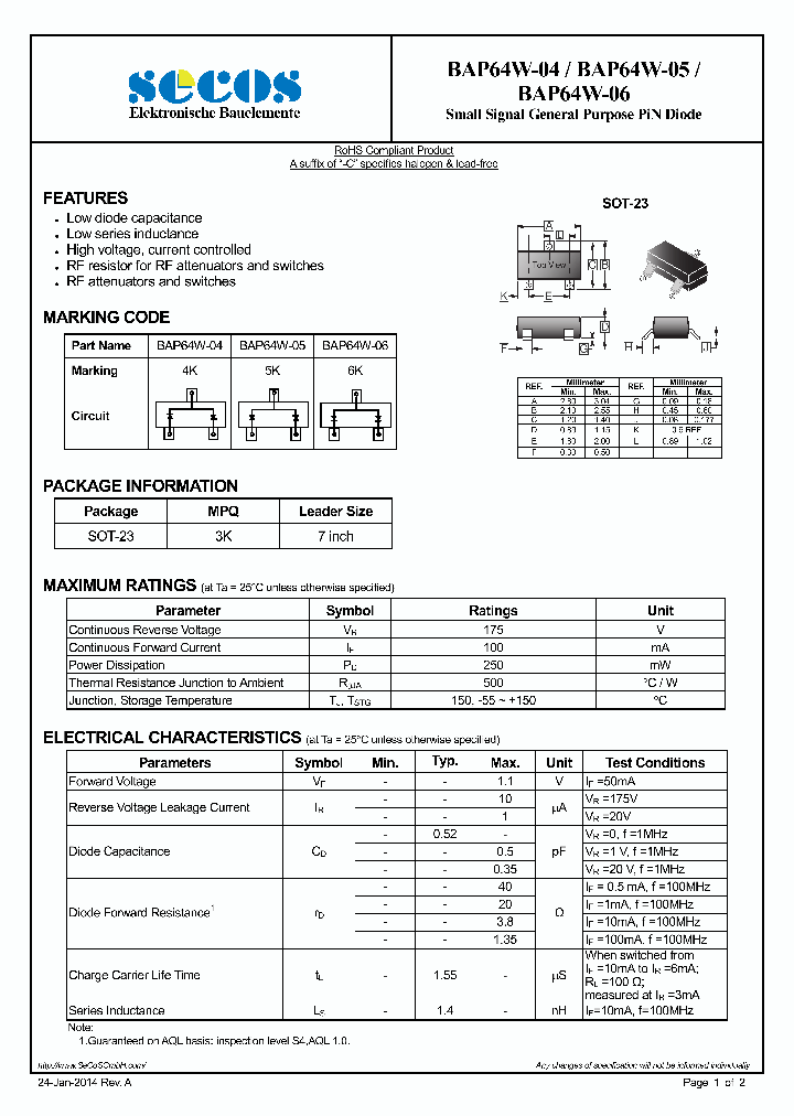 BAP64W-04_8305571.PDF Datasheet