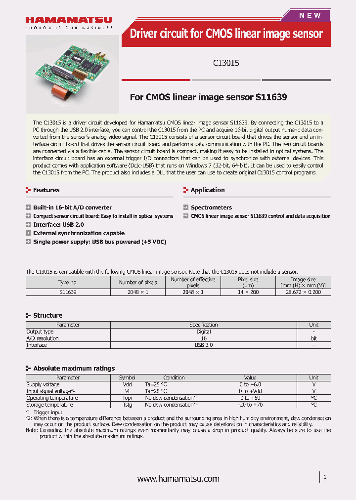 C13015-15_8307509.PDF Datasheet