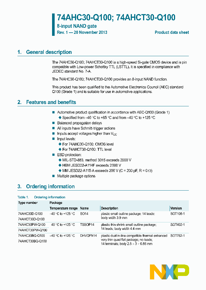 74AHC30BQ-Q100_8313259.PDF Datasheet