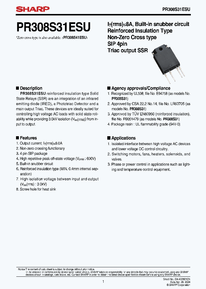 PR308S31ESU_8313688.PDF Datasheet