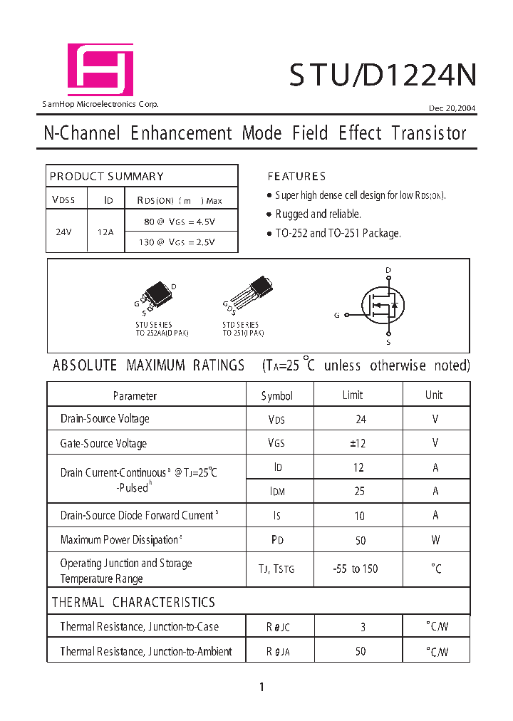 STD1224N_8322965.PDF Datasheet