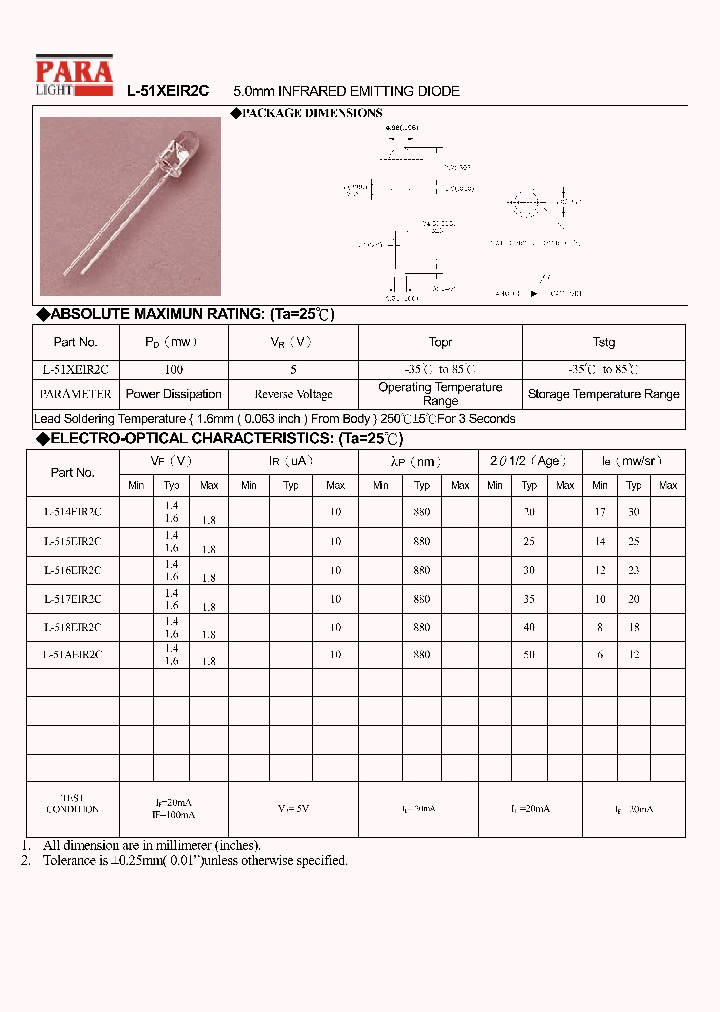 L-514EIR2C_8324705.PDF Datasheet