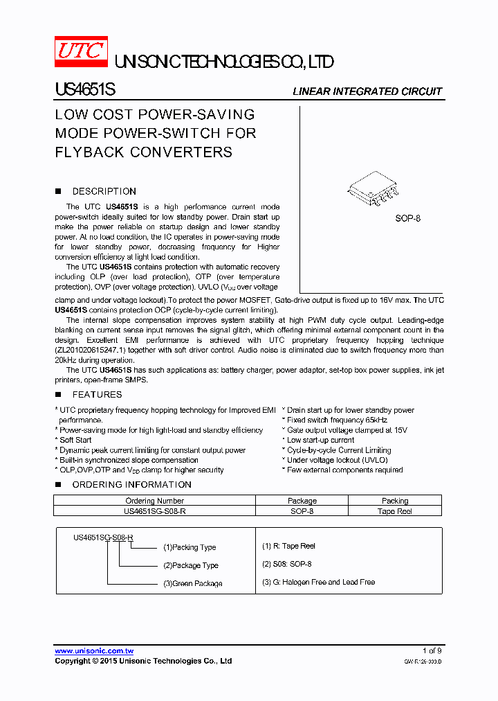 US4651S_8328610.PDF Datasheet Download --- IC-ON-LINE