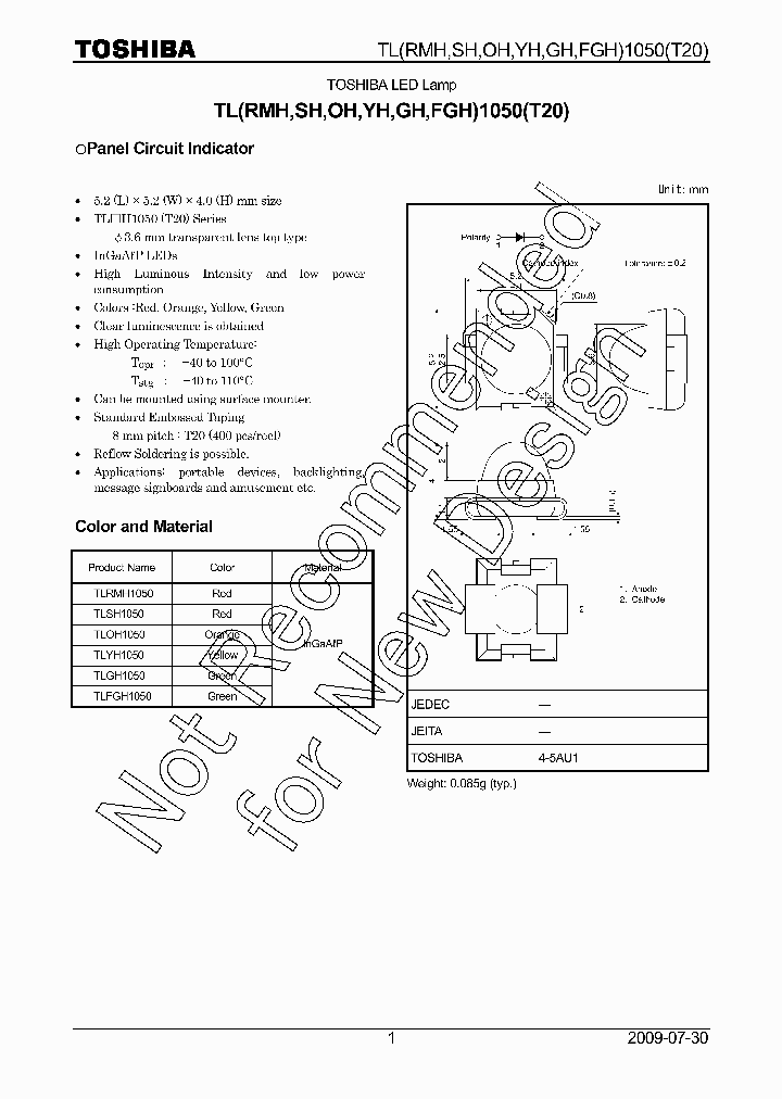 TLOH1050T20_8330975.PDF Datasheet