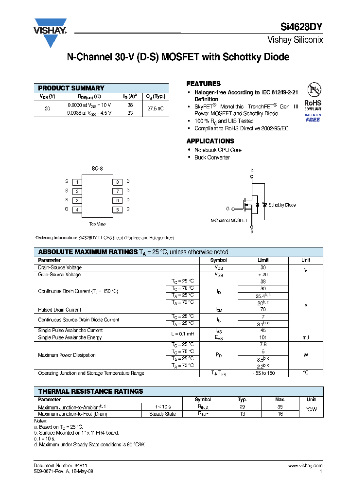 SI4628DY_8332162.PDF Datasheet