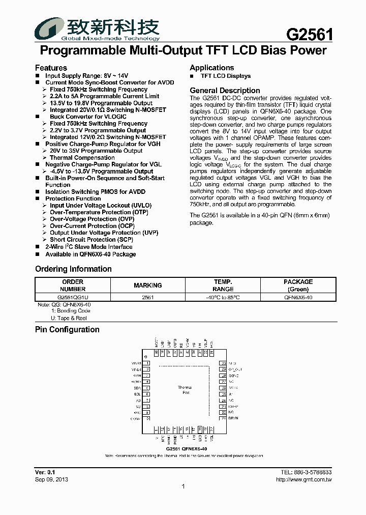 G2561_8333881.PDF Datasheet Download --- IC-ON-LINE