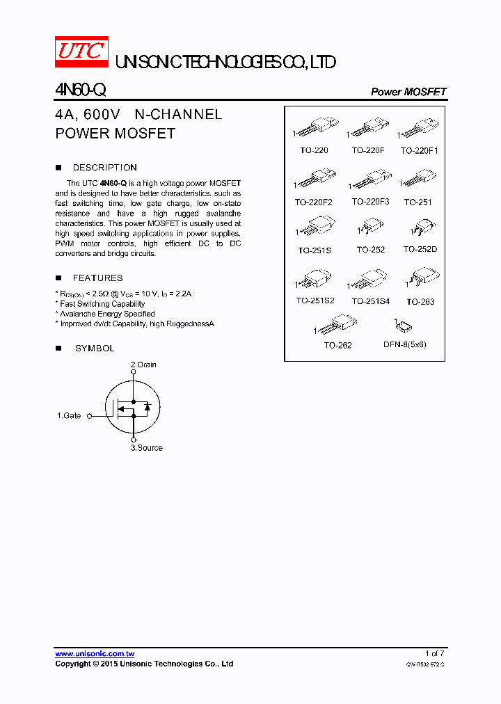 4N60-Q_8339316.PDF Datasheet