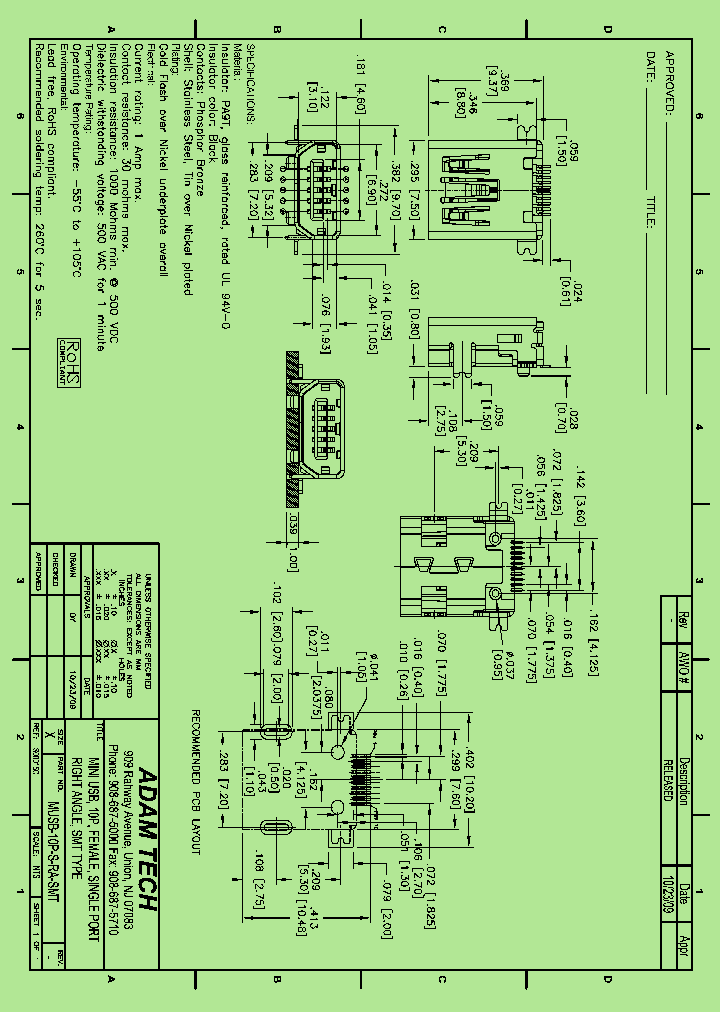 MUSB-10P-S-RA-SMT_8340173.PDF Datasheet