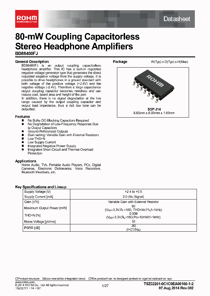 BD88400FJ_8343162.PDF Datasheet