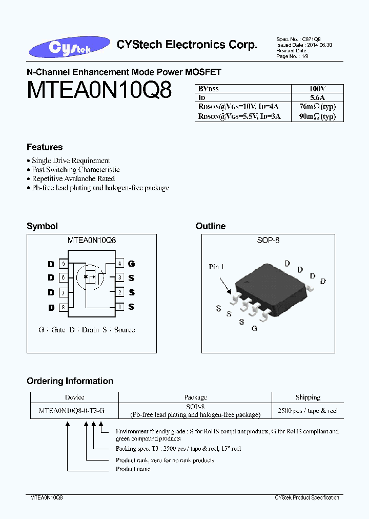 MTEA0N10Q8_8344092.PDF Datasheet