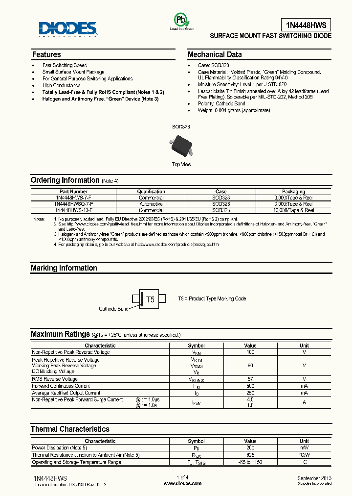 1N4448HWS-7-F_8345439.PDF Datasheet