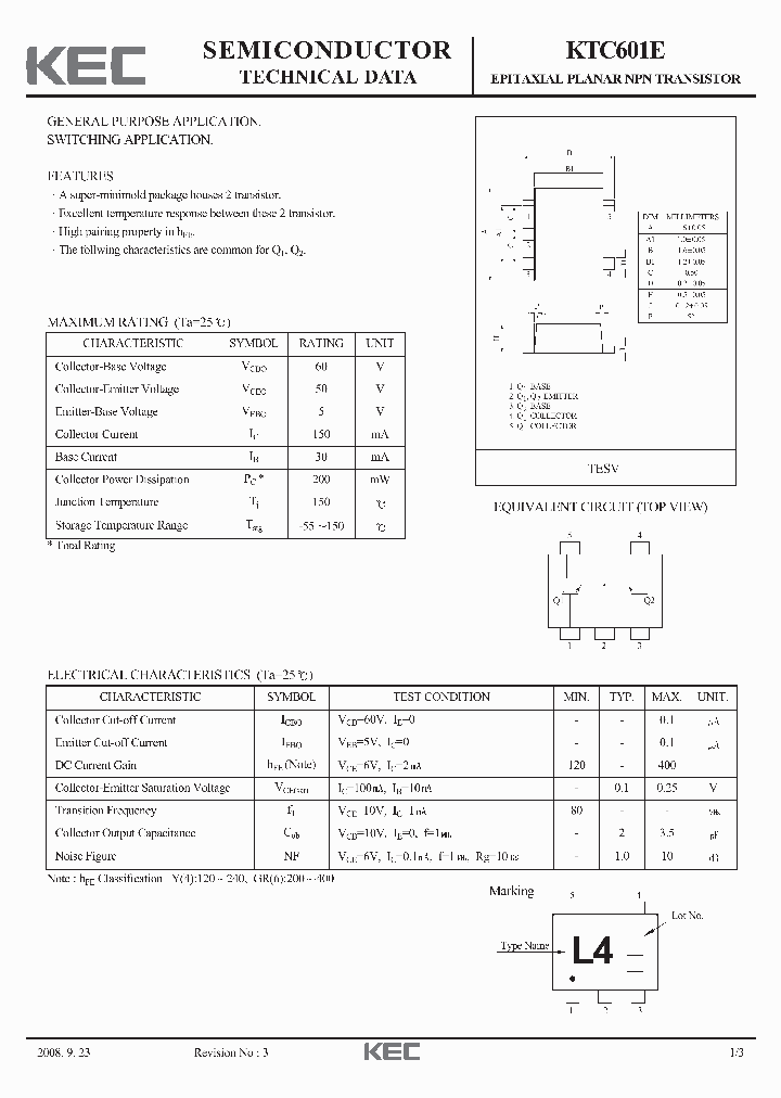 KTC601E-15_8347842.PDF Datasheet